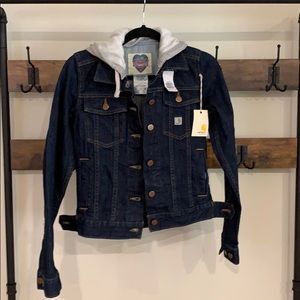 Women’s Carhartt Jean Jacket with Hood